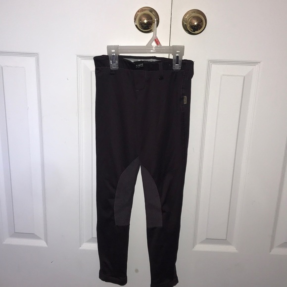 Dark Purple Children’s Riding Tights Devon-Aire - Picture 1 of 3